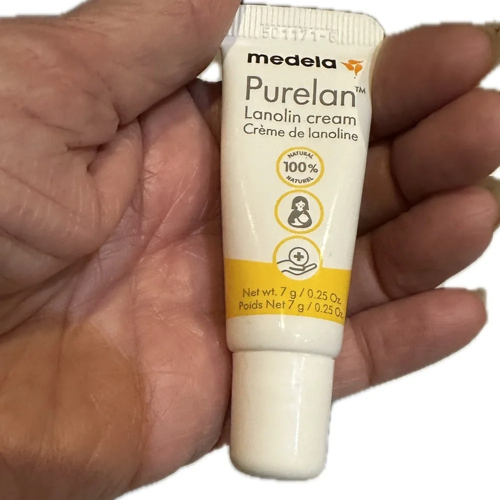 MEDELA PURELAN LANOLIN CREAM MOISTURIZER .25OZ NATURAL LIP NIPPLE NURSE NURSING